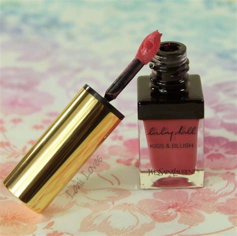 ysl kiss and blush rose rayonnant